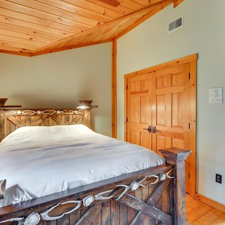 Luxury Log Cabin With Ev Charger And Mtn Views! Blairstown Exterior photo